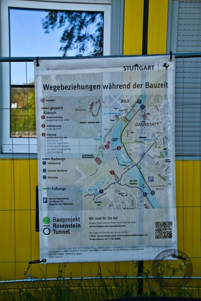 Neckar-Holzsteg in Stuttgart