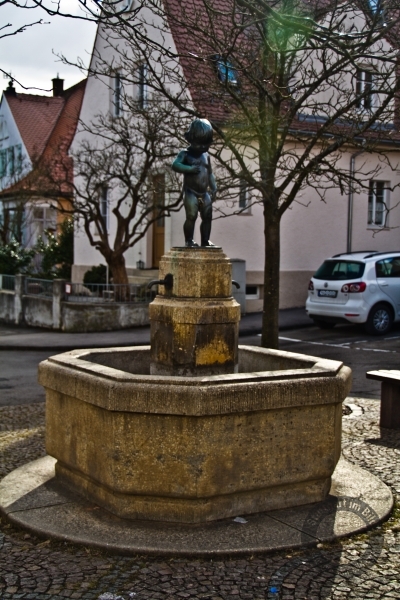 Brunnenbüble in Stuttgart