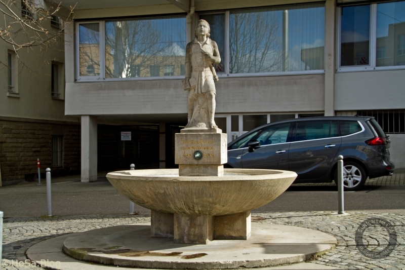 Justinus-Kerner-Brunnen in Stuttgart