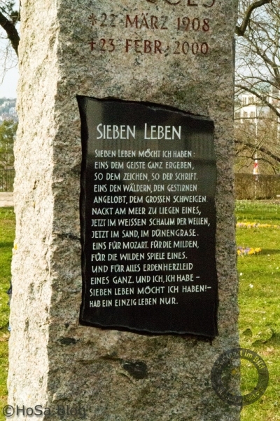 Denkmal Albrecht Goes in Stuttgart