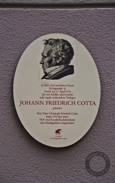 Gedenktafeln in Stuttgart