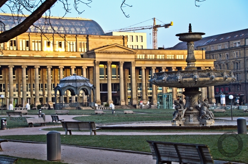Musikpavillon in Stuttgart