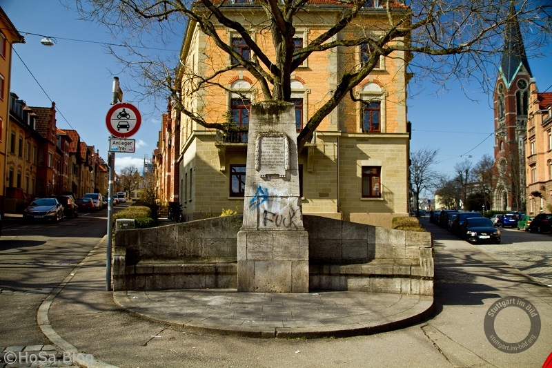 Denkmal der Kolonie Ostheim in Stuttgart