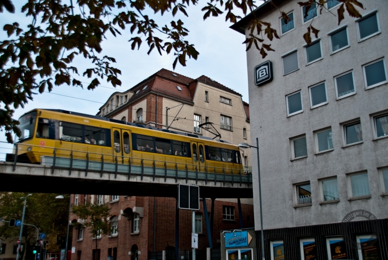 Die 'Zacke' in Stuttgart