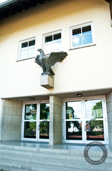Reichsadler Körschtalschule in Stuttgart