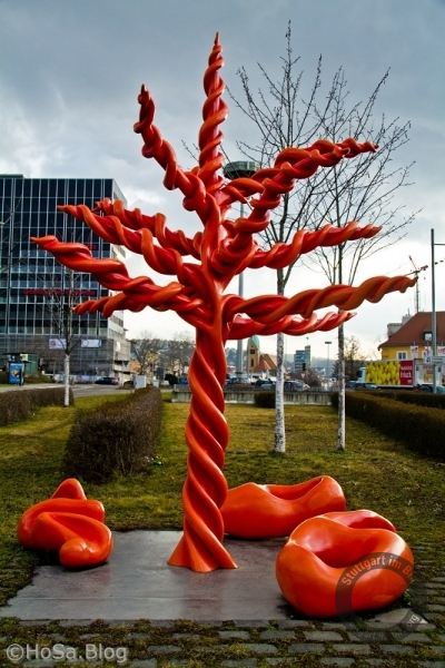 'Roter Baum' in Stuttgart