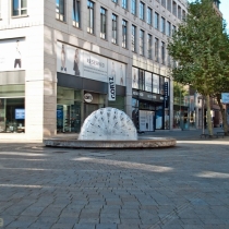 Pusteblume-Brunnen in Stuttgart