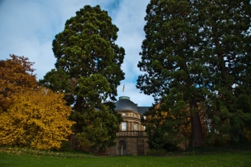 Park der Villa Reitzenstein in Stuttgart